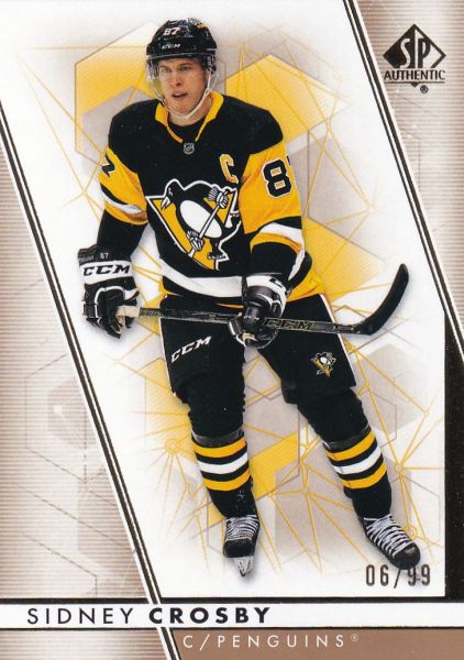 paralel karta SIDNEY CROSBY 22-23 SP Authentic Gold /99